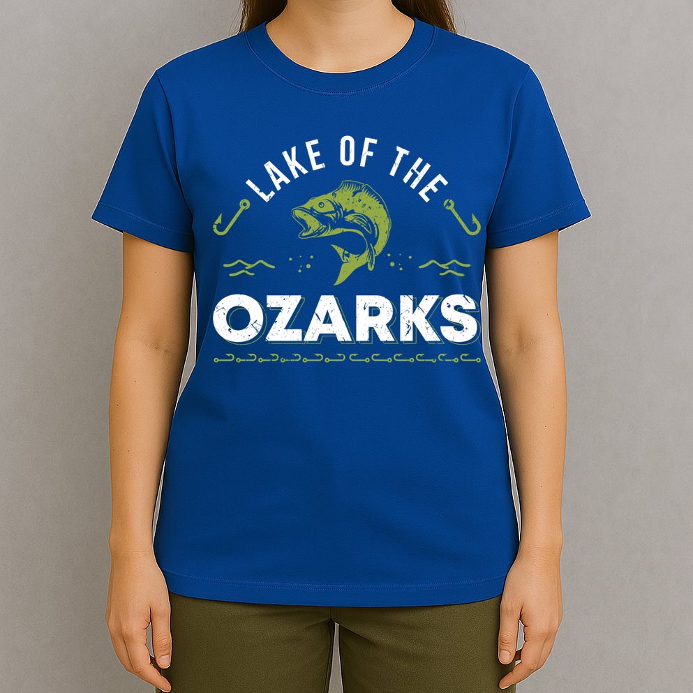Lake Of The Ozarks Missouri Fishing Family Vacation Souvenir Gift T-Shirt