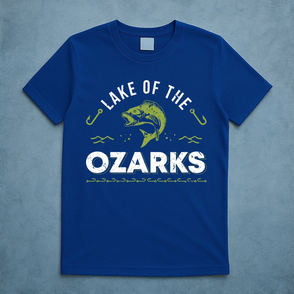 Lake Of The Ozarks Missouri Fishing Family Vacation Souvenir Gift T-Shirt