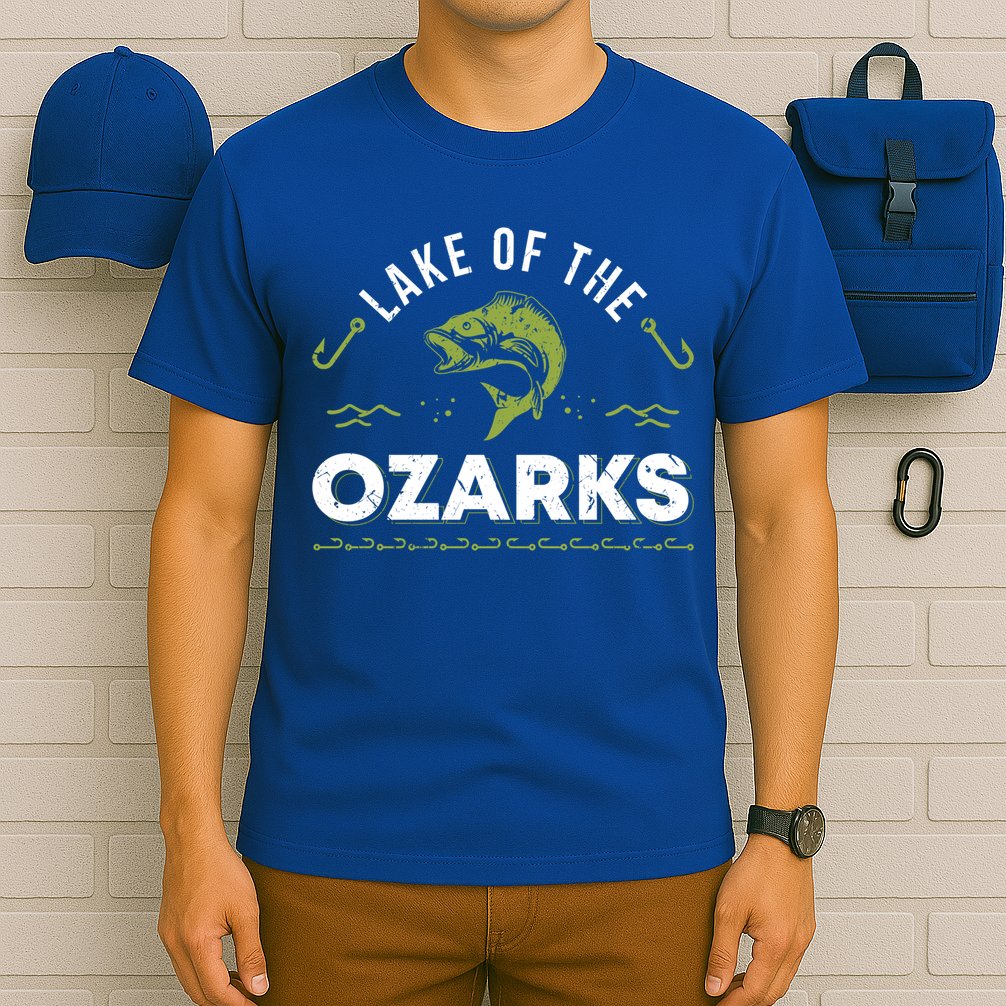 Lake Of The Ozarks Missouri Fishing Family Vacation Souvenir Gift T-Shirt