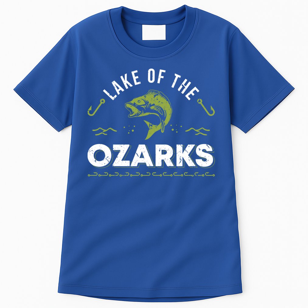 Lake Of The Ozarks Missouri Fishing Family Vacation Souvenir Gift Tall T-Shirt