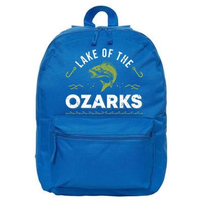 Lake Of The Ozarks Missouri Fishing Family Vacation Souvenir Gift 16 in Basic Backpack