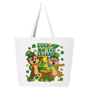 Luck O' The Irish Chipmunks Cute Saint Patrick's Day Gift Idea 25L Jumbo Tote