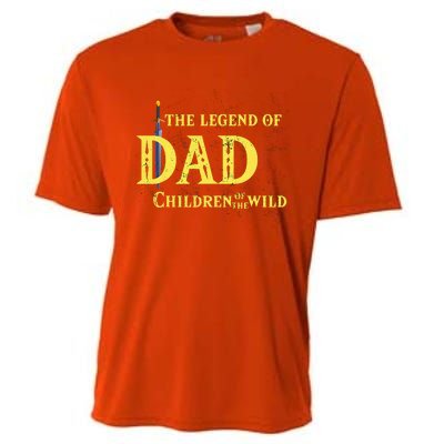 Legend Of The Dad Children Of The Wild Cooling Performance Crew T-Shirt