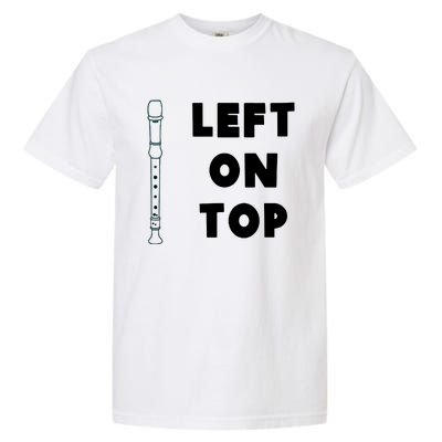 Left On Top Recorder Garment-Dyed Heavyweight T-Shirt