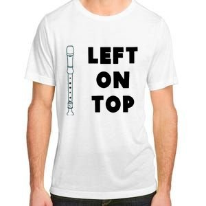 Left On Top Recorder Adult ChromaSoft Performance T-Shirt