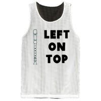 Left On Top Recorder Mesh Reversible Basketball Jersey Tank