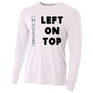 Left On Top Recorder Cooling Performance Long Sleeve Crew