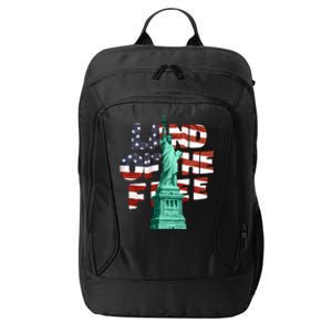 Land Of The Free Statue Of Liberty City Backpack