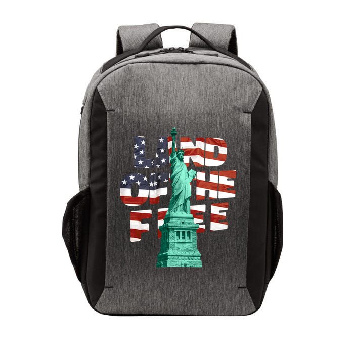 Land Of The Free Statue Of Liberty Vector Backpack