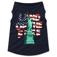 Land Of The Free Statue Of Liberty Doggie Tank