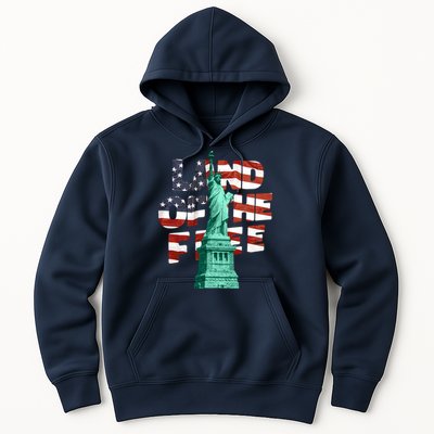 Land Of The Free Statue Of Liberty Hoodie
