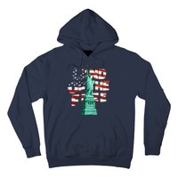 Land Of The Free Statue Of Liberty Hoodie