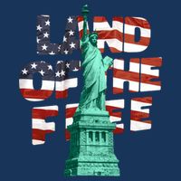 Land Of The Free Statue Of Liberty Apron