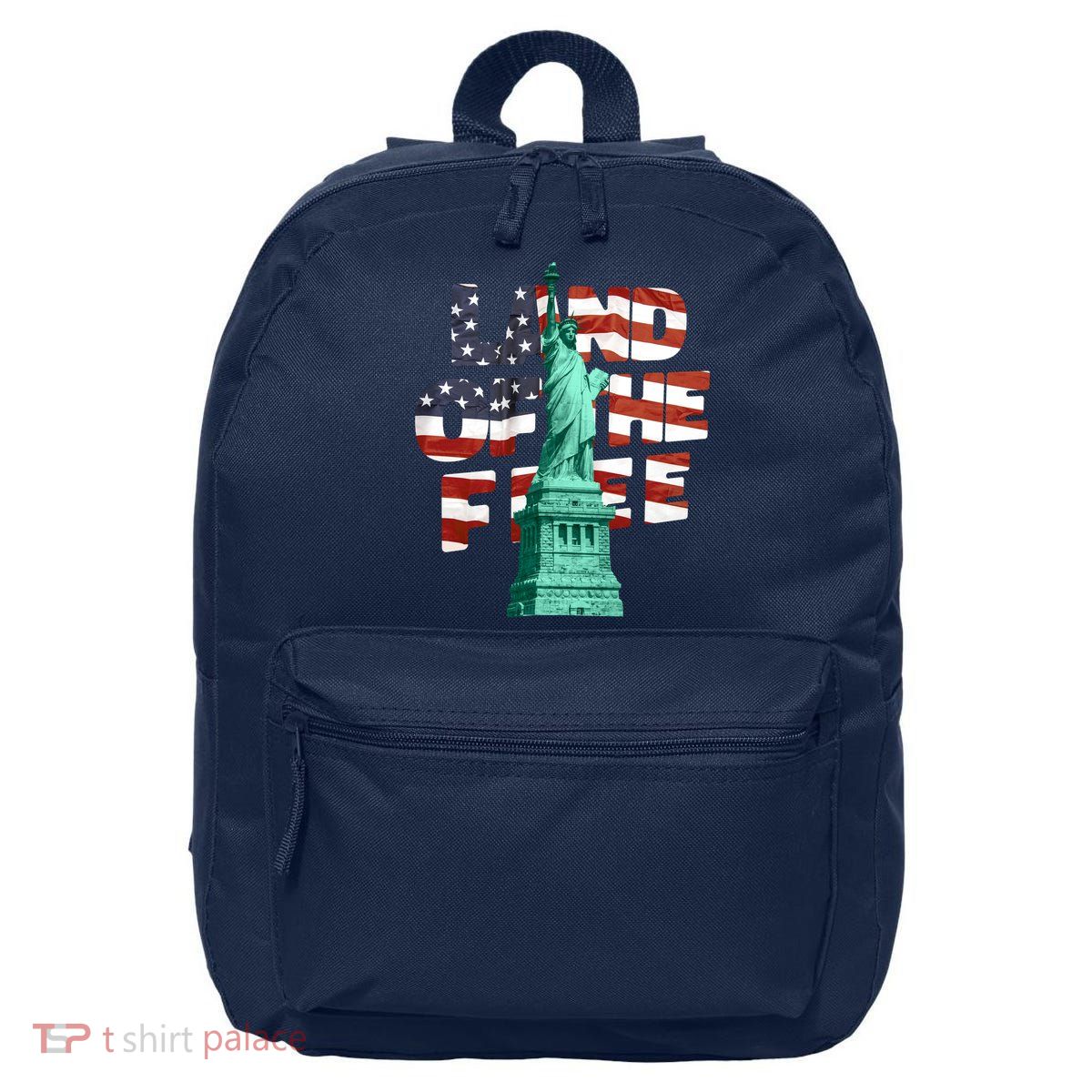 Land Of The Free Statue Of Liberty 16 in Basic Backpack