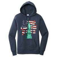 Land Of The Free Statue Of Liberty Women's Pullover Hoodie