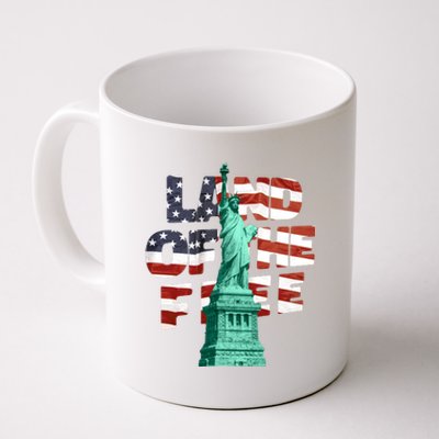 Land Of The Free Statue Of Liberty Coffee Mug