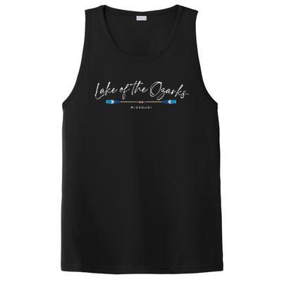 Lake Of The Ozarks Missouri Oars Graphic PosiCharge Competitor Tank