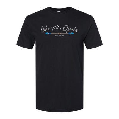 Lake Of The Ozarks Missouri Oars Graphic Softstyle CVC T-Shirt