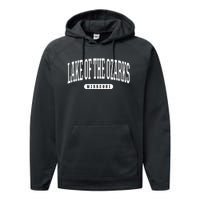 Lake Of The Ozarks Missouri Lake Of The Ozarks Performance Fleece Hoodie