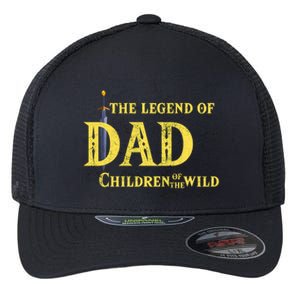 Legend Of The Dad Children Of The Wild Funny Game Flexfit Unipanel Trucker Cap