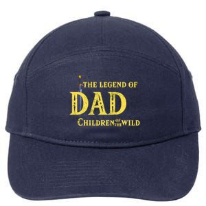 Legend Of The Dad Children Of The Wild Funny Game 7-Panel Snapback Hat