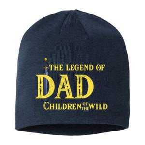 Legend Of The Dad Children Of The Wild Funny Game Sustainable Beanie