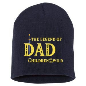 Legend Of The Dad Children Of The Wild Funny Game Short Acrylic Beanie