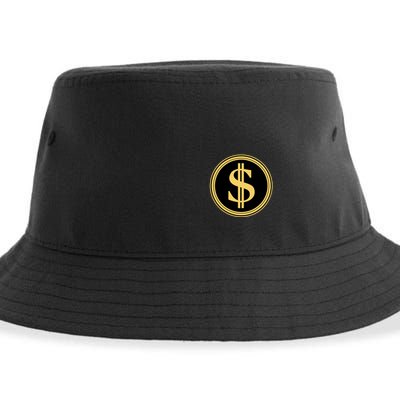 Logo Of The Department Of Government Efficiency Doge D.O.G.E. Front And Back Sustainable Bucket Hat
