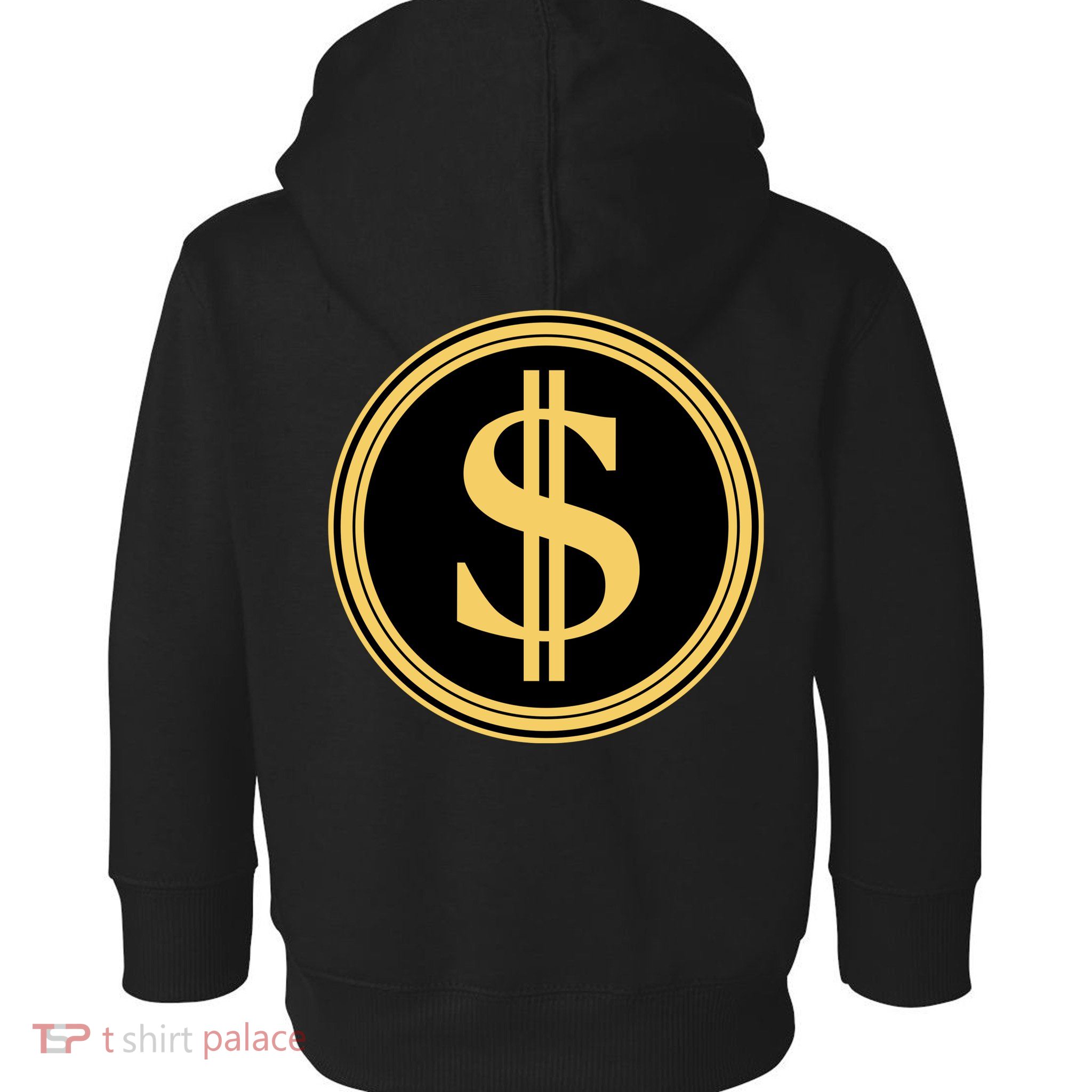 Logo Of The Department Of Government Efficiency Doge D.O.G.E. Front And Back Toddler Hoodie