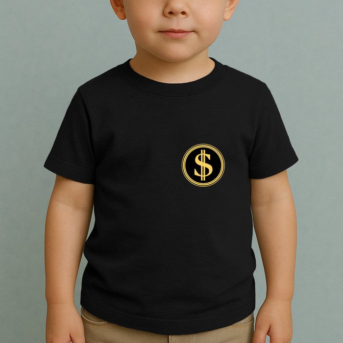 Logo Of The Department Of Government Efficiency Doge D.O.G.E. Front And Back Toddler T-Shirt
