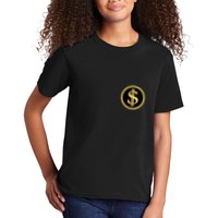Logo Of The Department Of Government Efficiency Doge D.O.G.E. Front And Back Kids T-Shirt