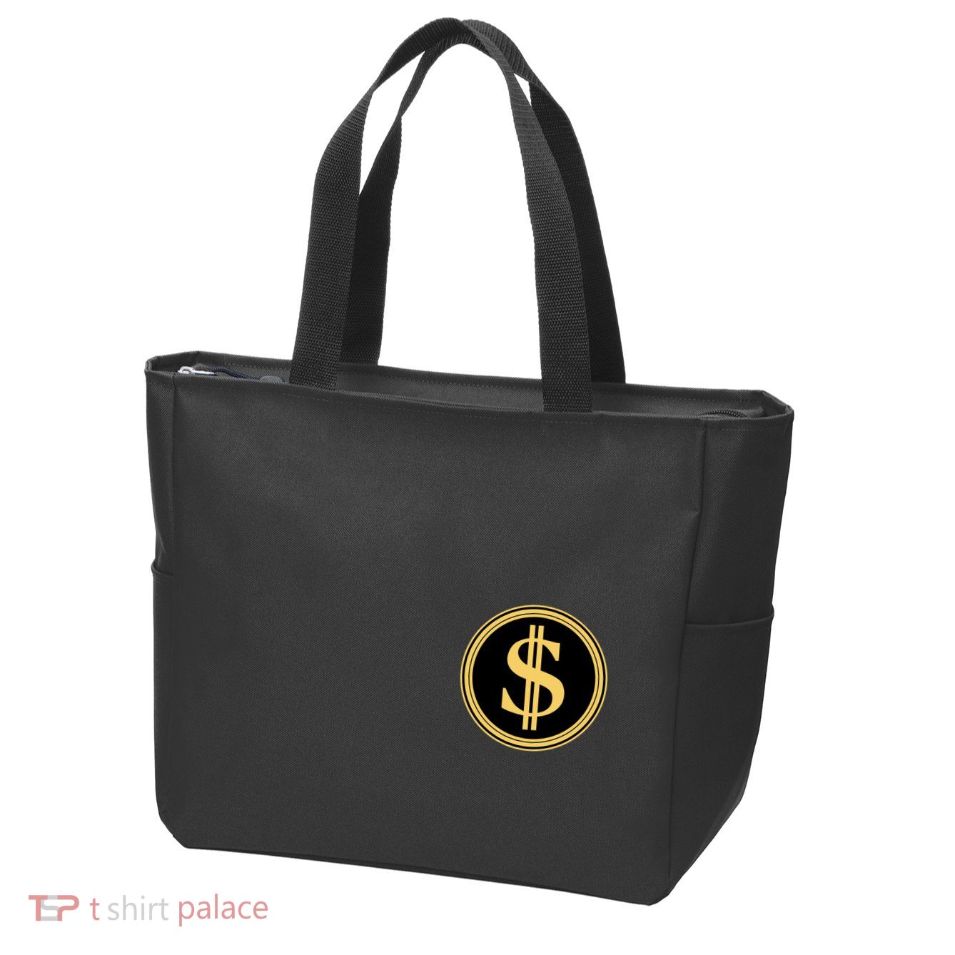 Logo Of The Department Of Government Efficiency Doge D.O.G.E. Front And Back Zip Tote Bag