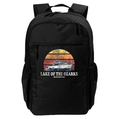 Lake Of The Ozarks Mo Vintage Boating 70s Daily Commute Backpack