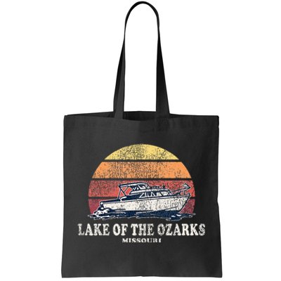 Lake Of The Ozarks Mo Vintage Boating 70s Tote Bag