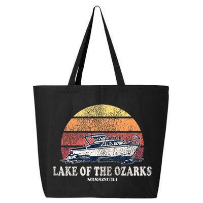 Lake Of The Ozarks Mo Vintage Boating 70s 25L Jumbo Tote