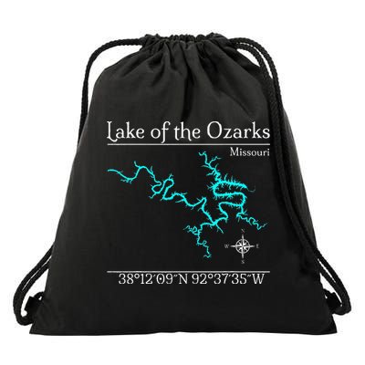 Lake Of The Ozarks Missouri Drawstring Bag