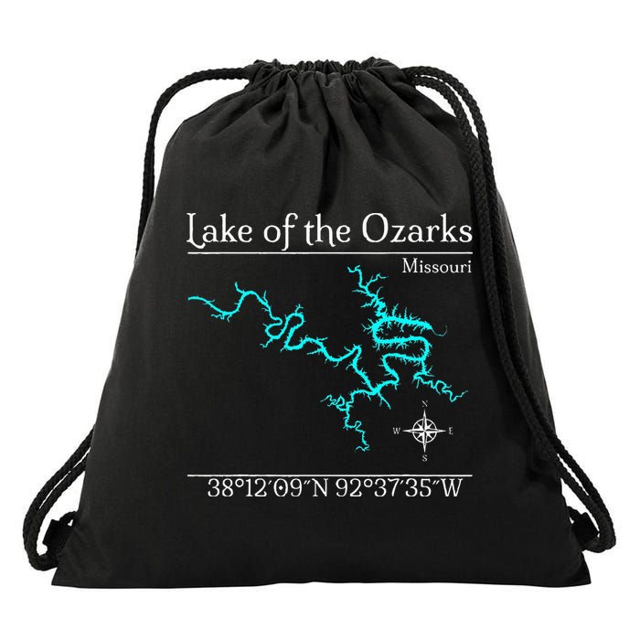 Lake Of The Ozarks Missouri Drawstring Bag
