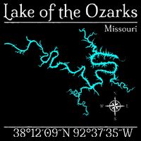 Lake Of The Ozarks Missouri Drawstring Bag