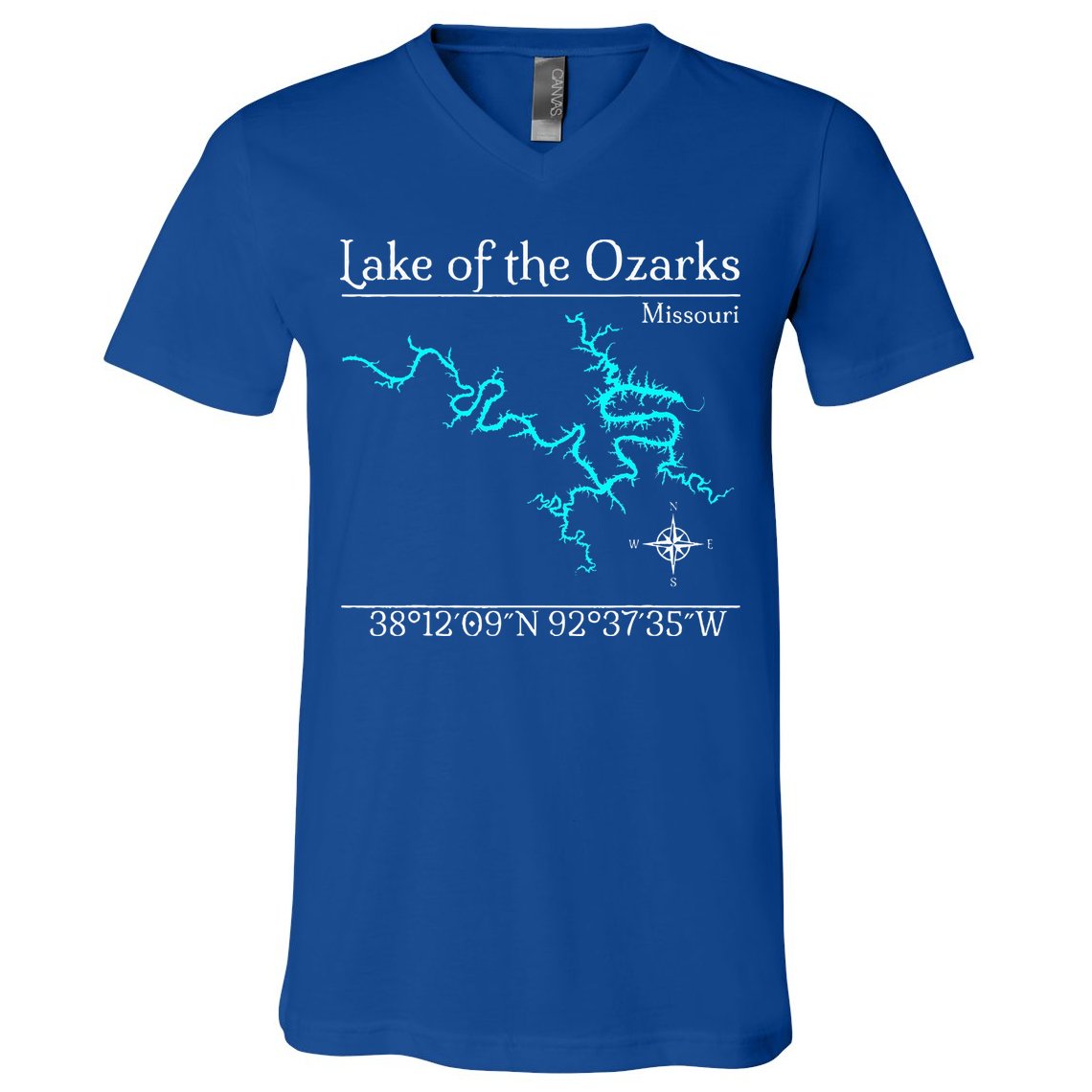 Lake Of The Ozarks Missouri V-Neck T-Shirt