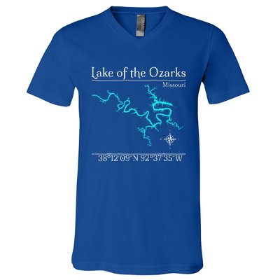 Lake Of The Ozarks Missouri V-Neck T-Shirt