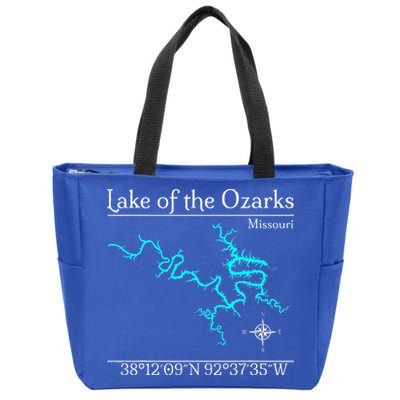Lake Of The Ozarks Missouri Zip Tote Bag