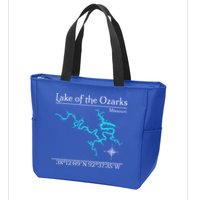Lake Of The Ozarks Missouri Zip Tote Bag