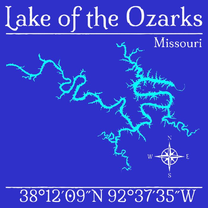 Lake Of The Ozarks Missouri Zip Tote Bag