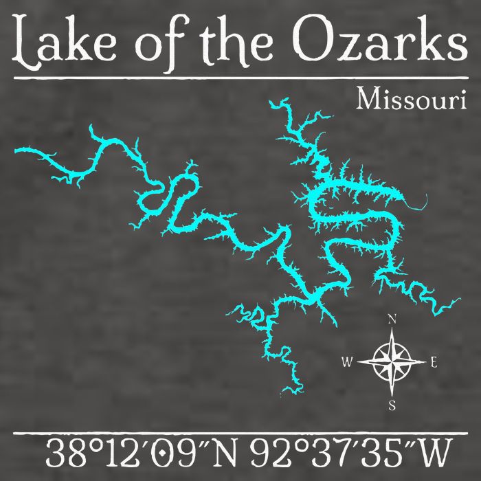 Lake Of The Ozarks Missouri Vector Backpack
