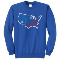 Land Of The Free Because Of The Brave Independence Day Gift Sweatshirt