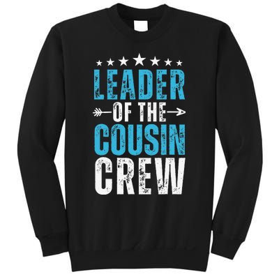 Leader Of The Cousin Crew 2024 Family Matching Sweatshirt