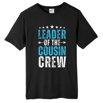 Leader Of The Cousin Crew 2024 Family Matching Tall Fusion ChromaSoft Performance T-Shirt