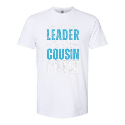 Leader Of The Cousin Crew 2024 Family Matching Softstyle CVC T-Shirt