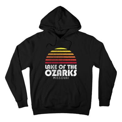 Lake Of The Ozarks Ms Retro Vintage Style Sunset Tall Hoodie