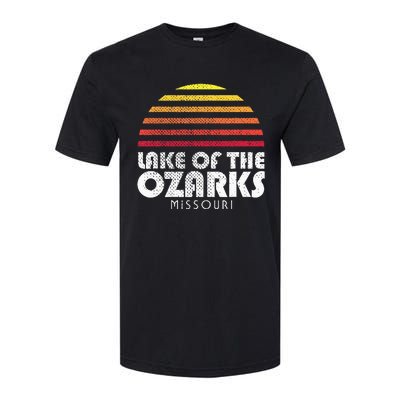 Lake Of The Ozarks Ms Retro Vintage Style Sunset Softstyle® CVC T-Shirt